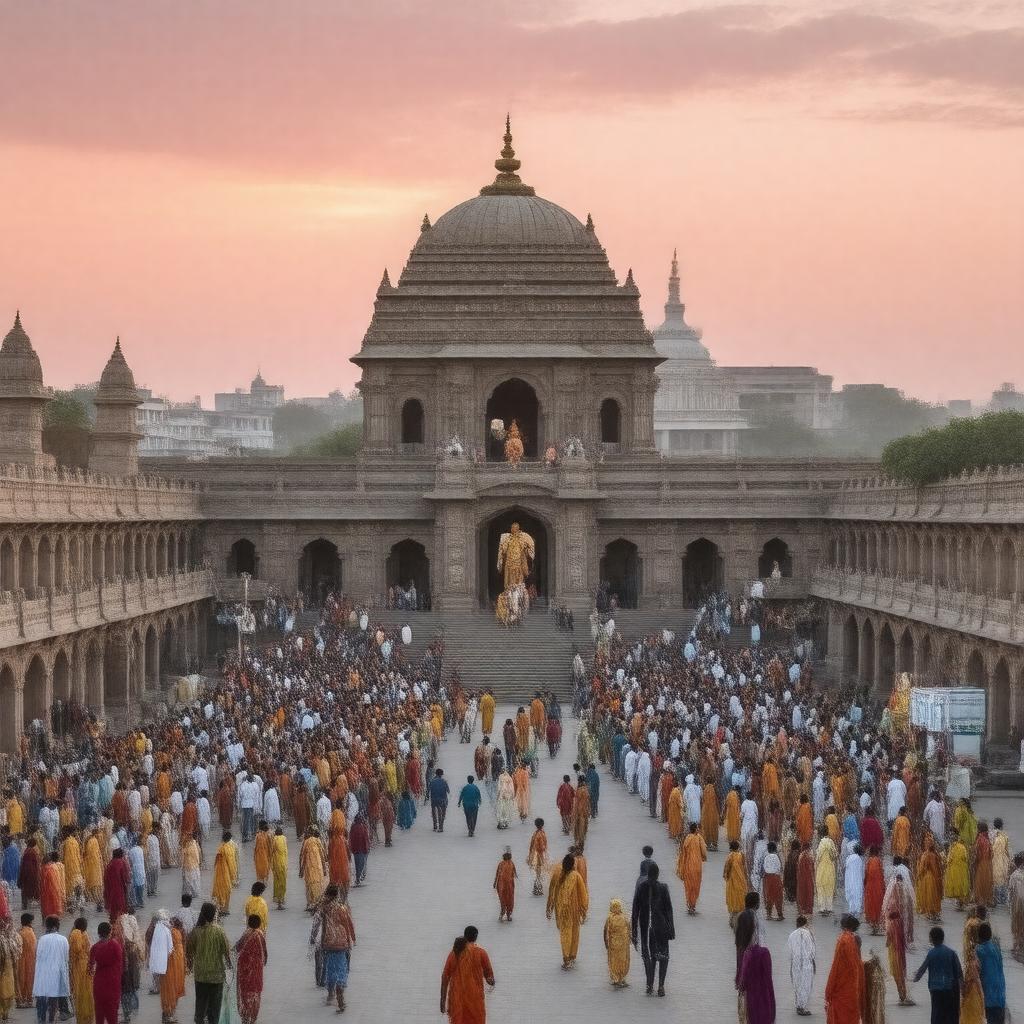 AI-created image of Krishna Janmabhoomi