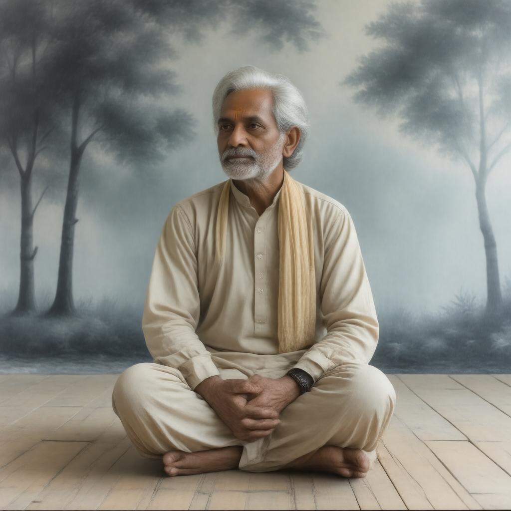 AI-created image of Krishnamurti