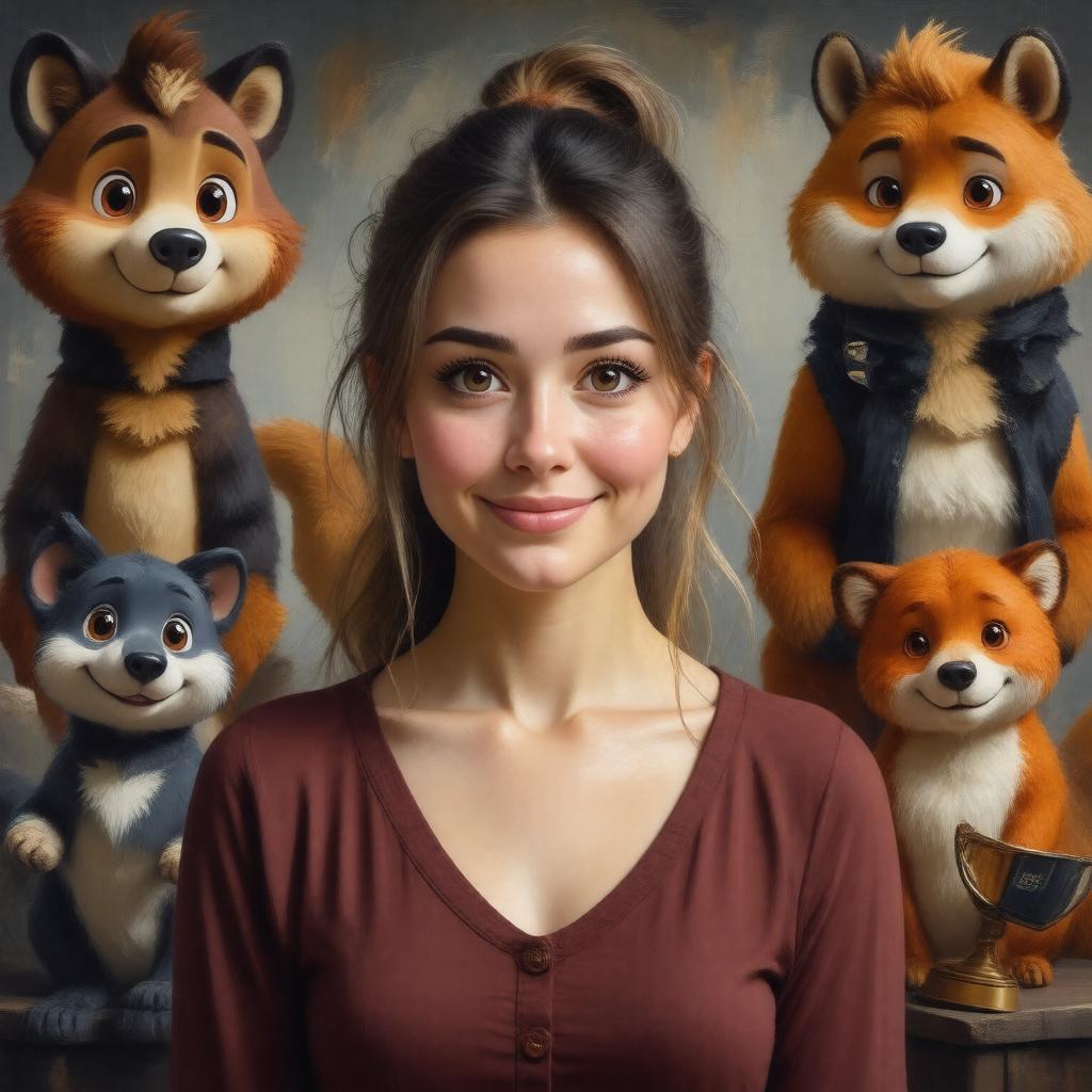 AI-created image of Kristen Fairlie