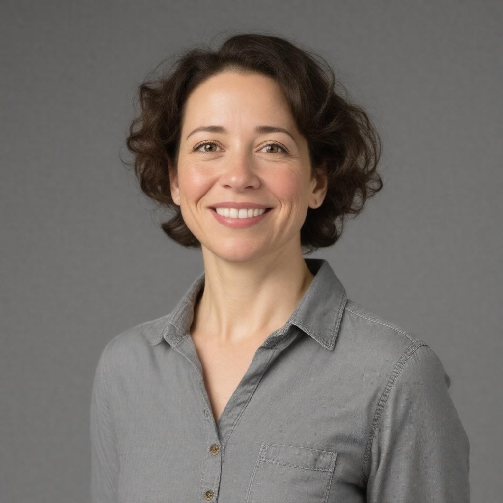 AI-created image of Kristen Schaal