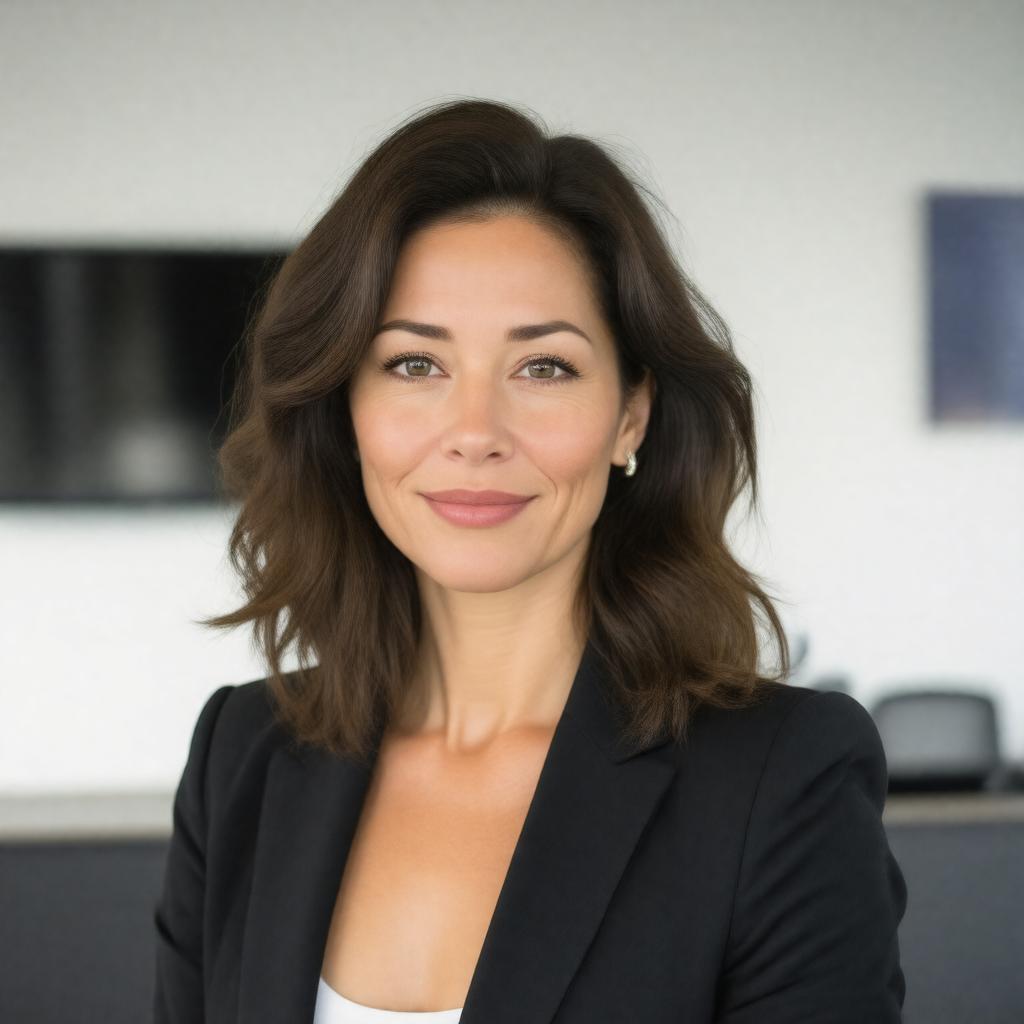 AI-created image of Kristi Frank