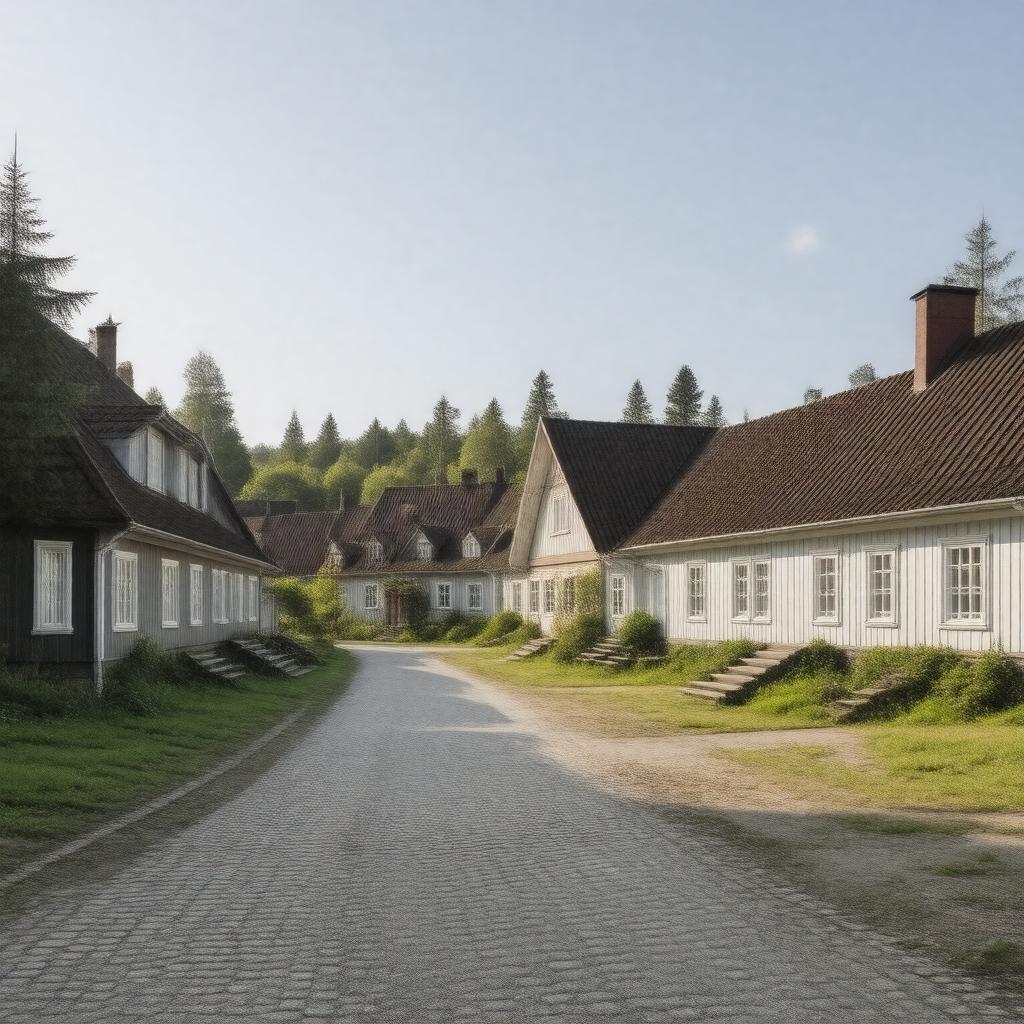 AI-created image of Kristiinankaupunki