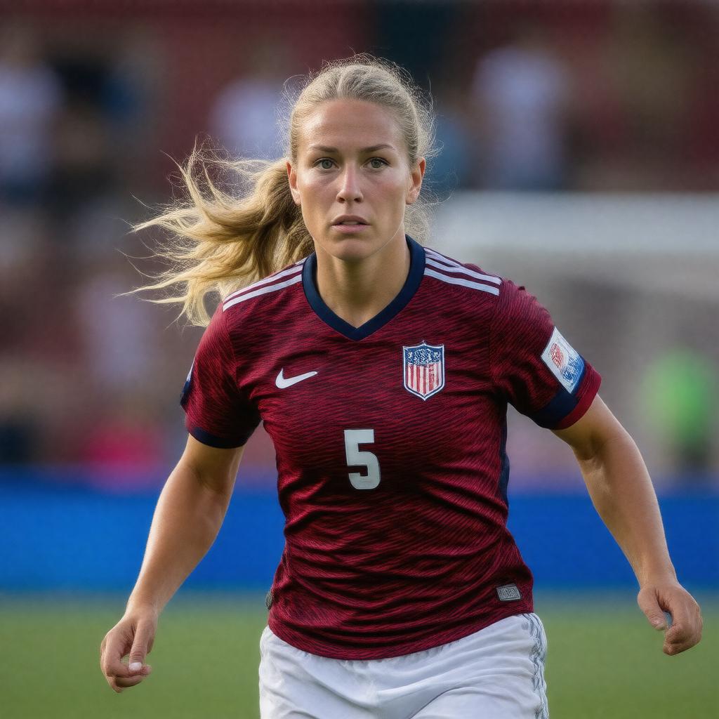 AI-created image of Kristine Lilly