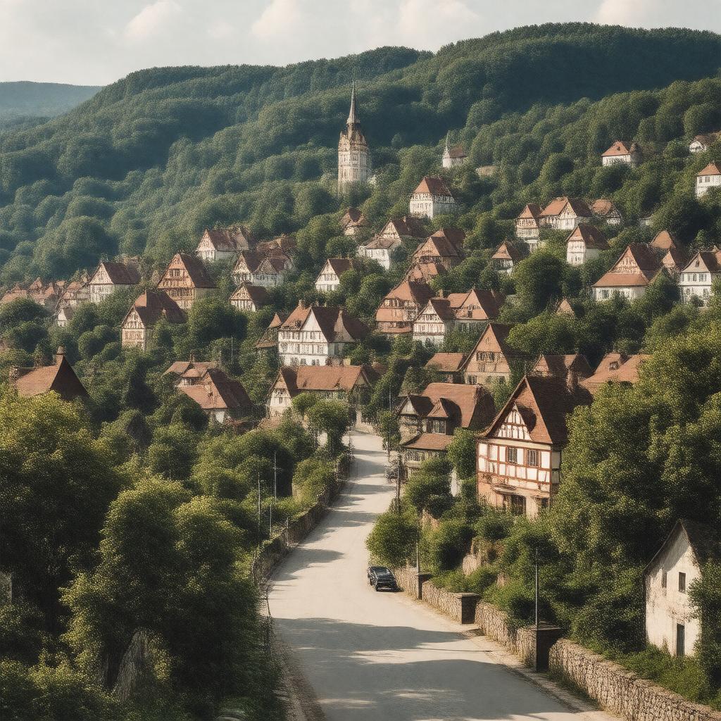 Click to view larger image AI-created image of Kronberg im Taunus, German Empire