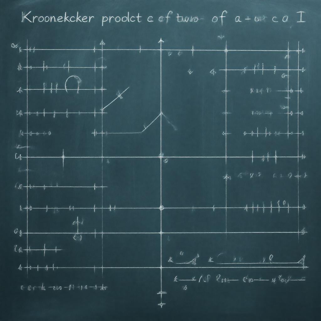 Click to view larger image AI-created image of Kronecker product
