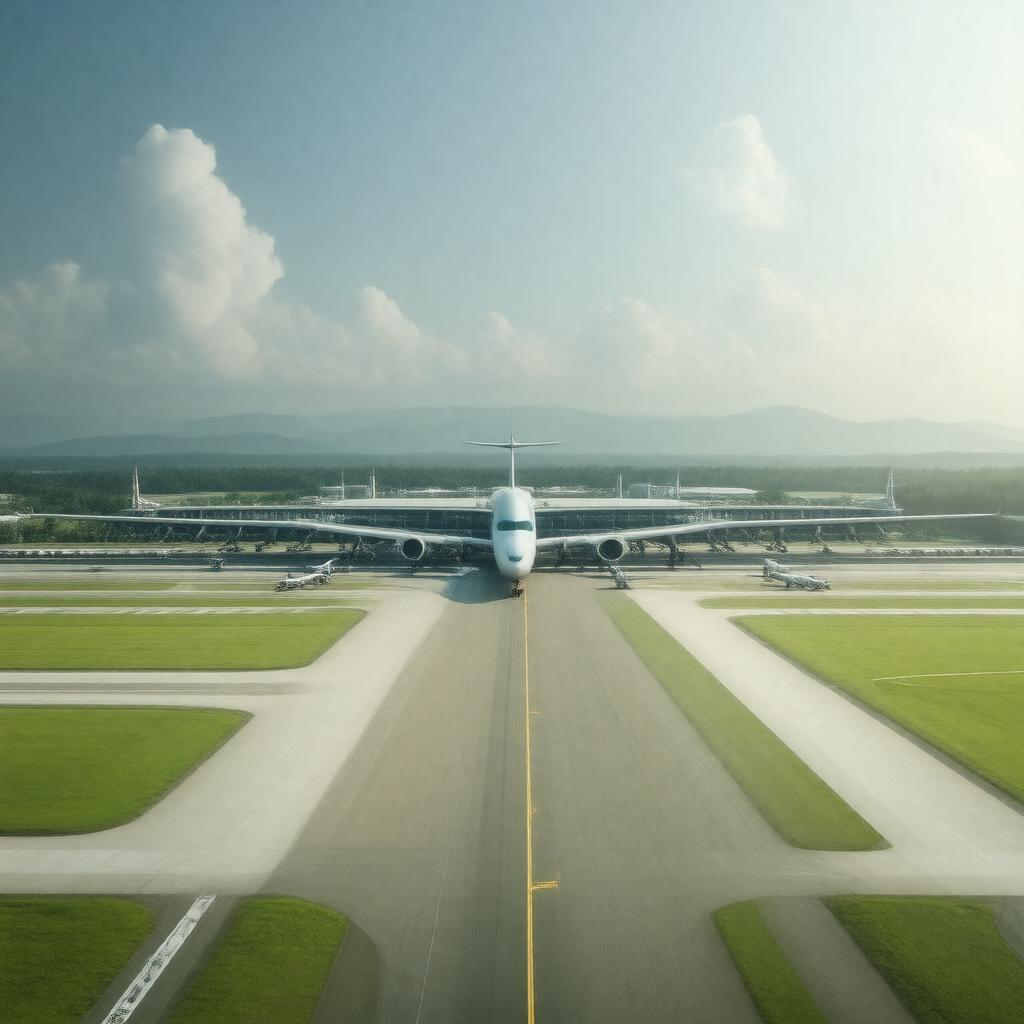 AI-created image of Kuala Lumpur International Airport