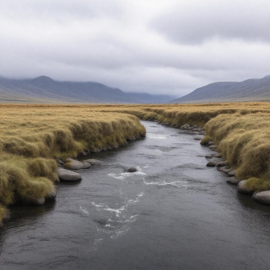 AI-created image of Kukpowruk River