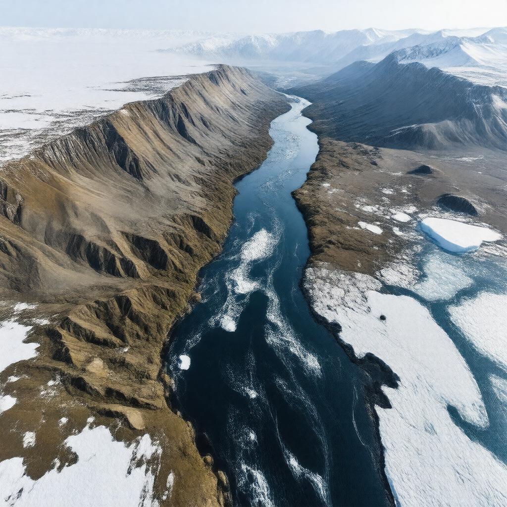 AI-created image of Kukpuk River