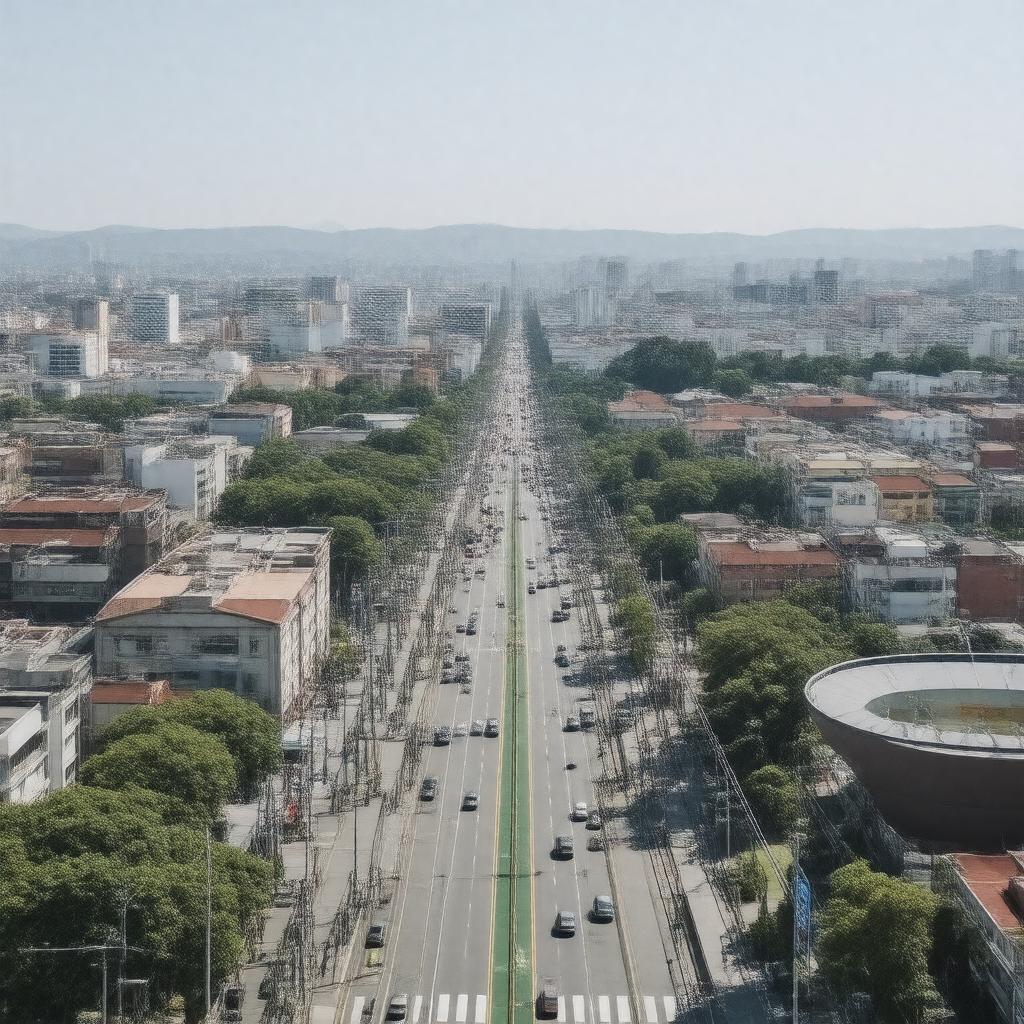 AI-created image of Kumagaya, Japan