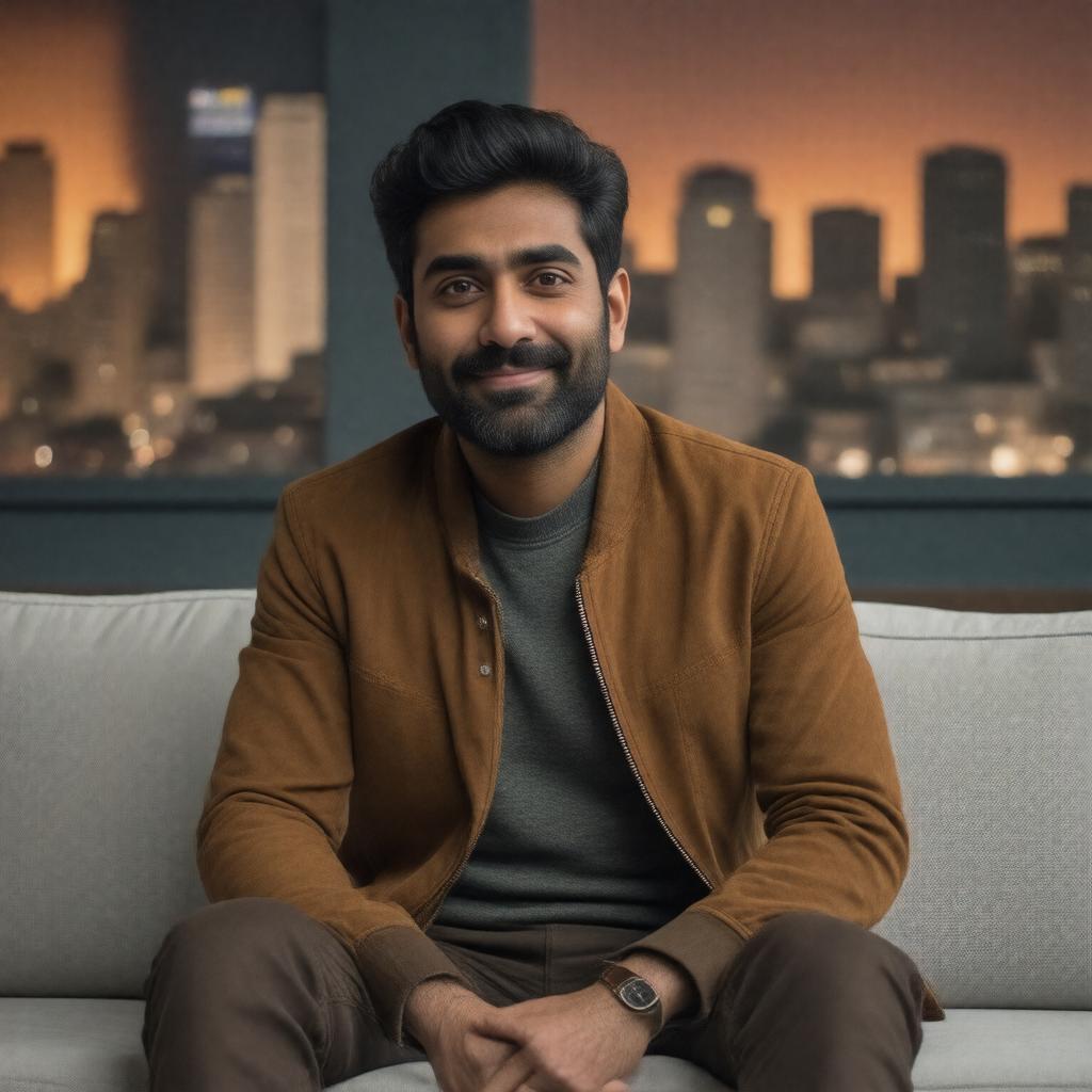 AI-created image of Kumail Nanjiani