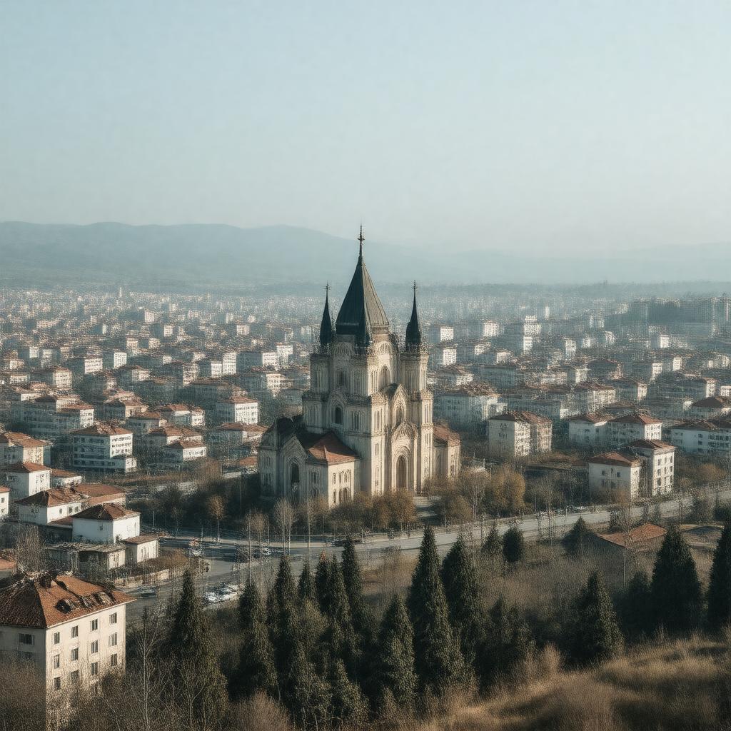 AI-created image of Kumanovo, North Macedonia
