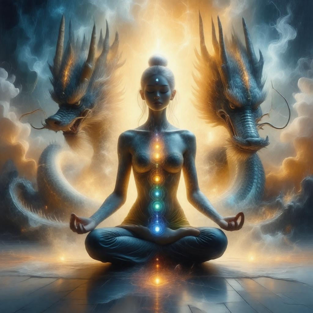 AI-created image of Kundalini Yoga