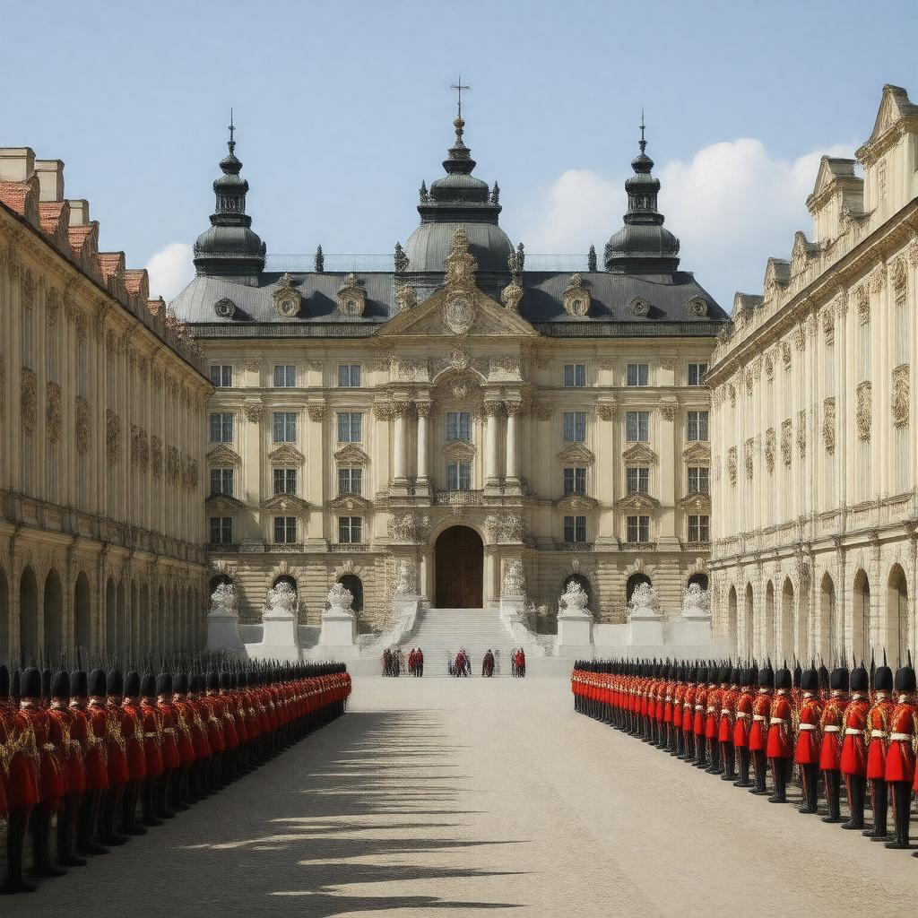 AI-created image of Kungliga slottet