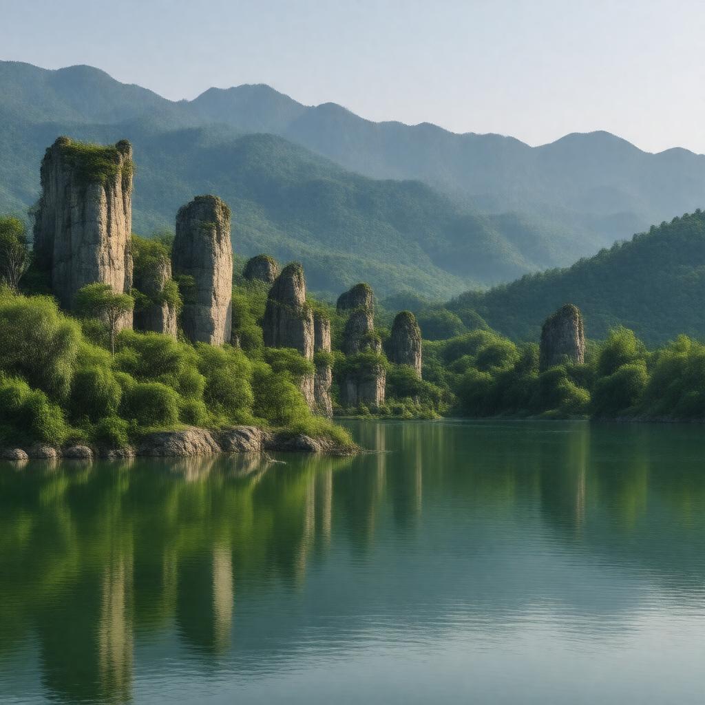 AI-created image of Kunming, China