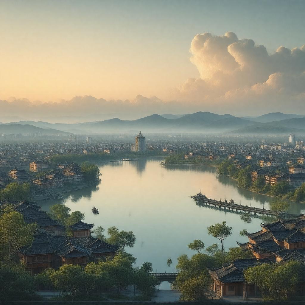 AI-created image of Kunshan