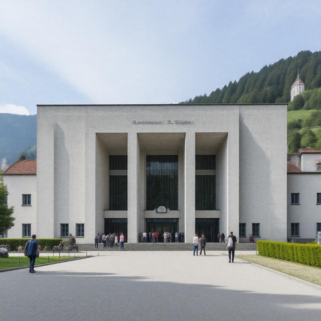 AI-created image of Kunstmuseum St. Gallen