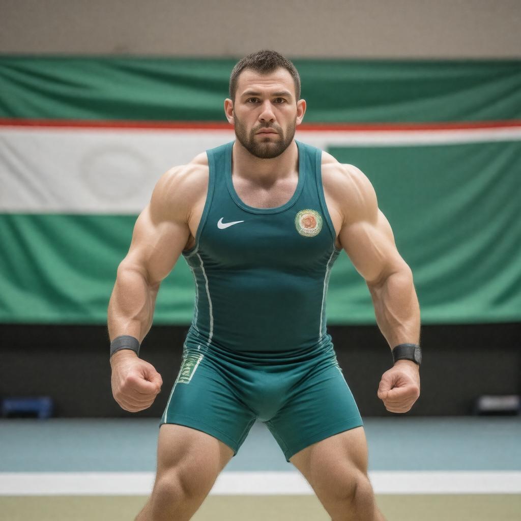 AI-created image of Kurban Kurbanov