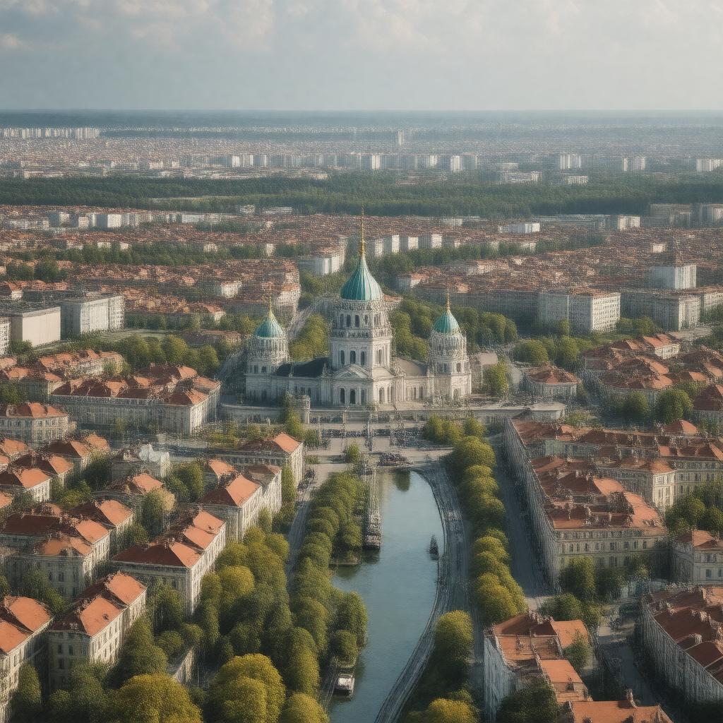 AI-created image of Kursk, Russia