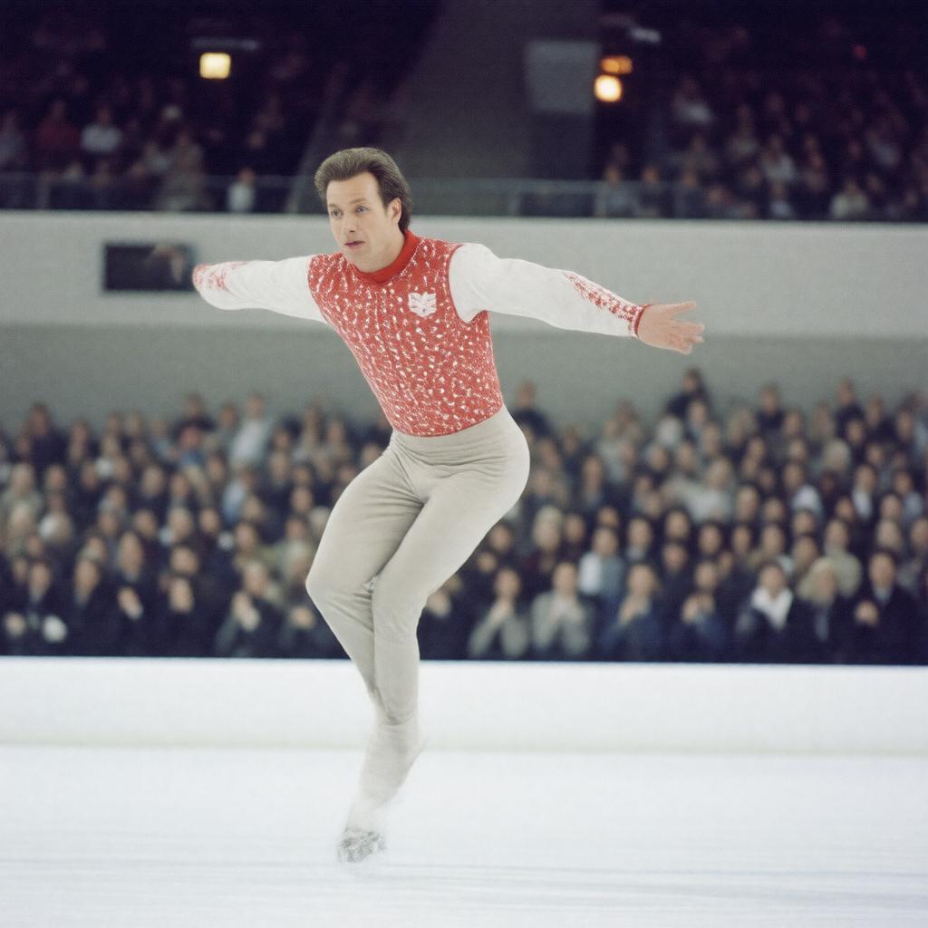 AI-created image of Kurt Browning