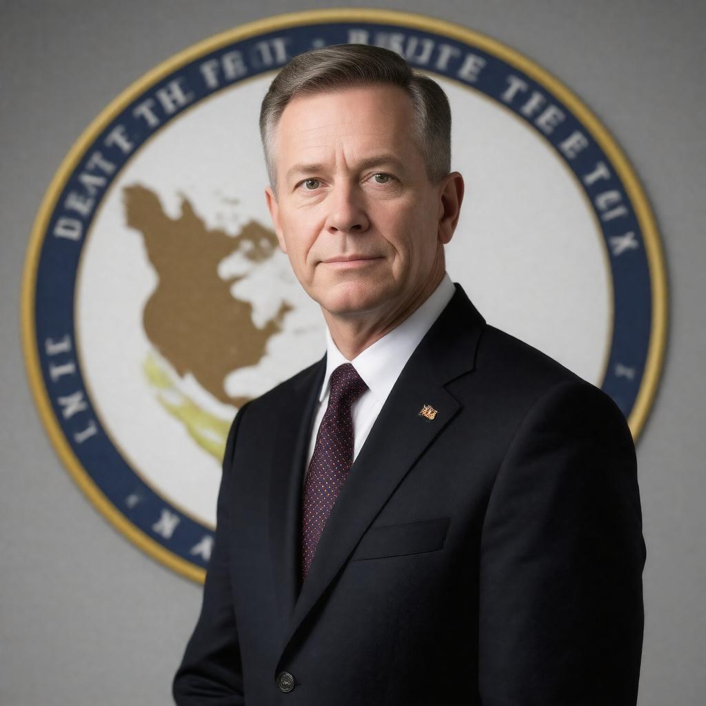 AI-created image of Kurt Campbell