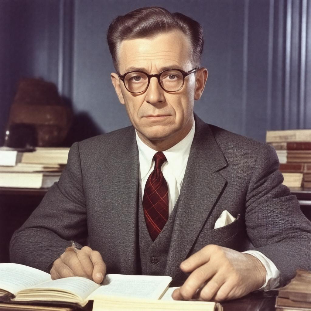 AI-created image of Kurt Lewin