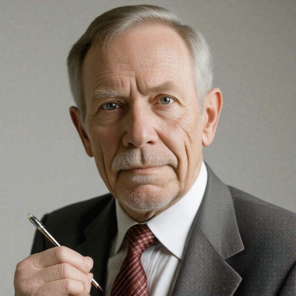 AI-created image of Kurt Luedtke