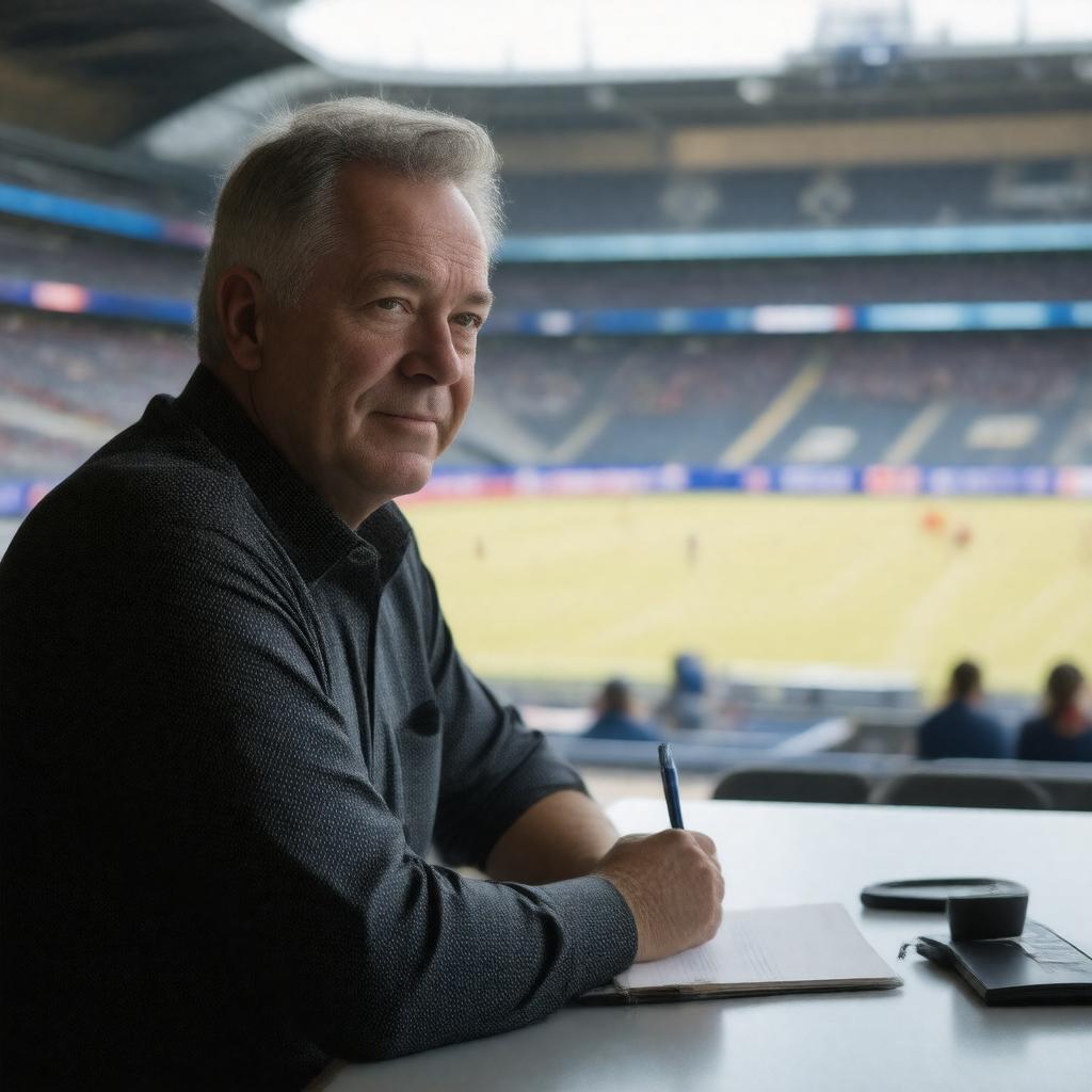 AI-created image of Kurt Streeter