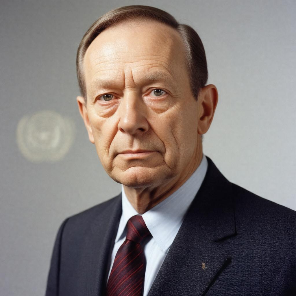 AI-created image of Kurt Waldheim