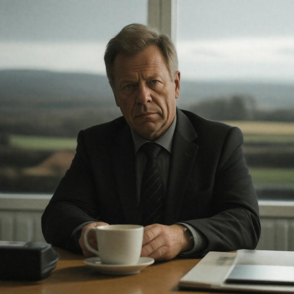 AI-created image of Kurt Wallander