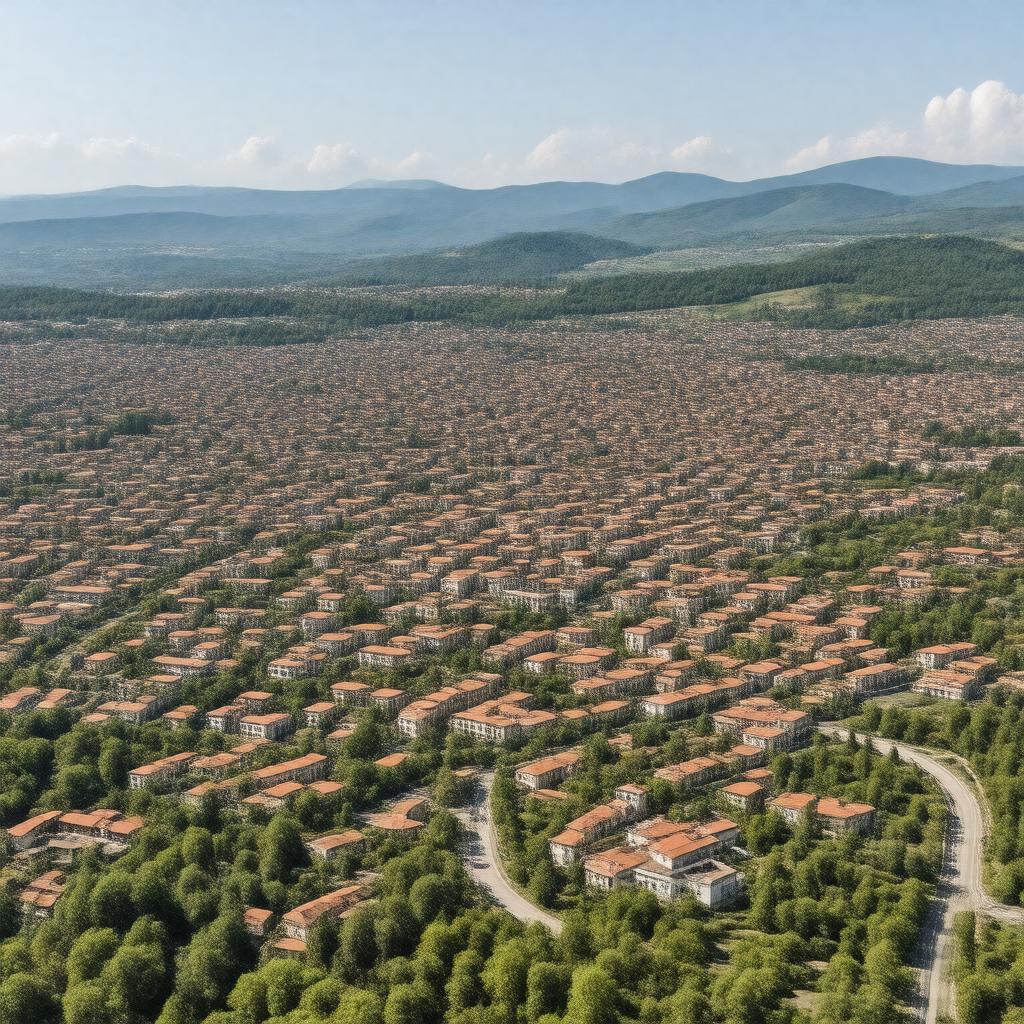 AI-created image of Kutaisi, Georgia (2012)