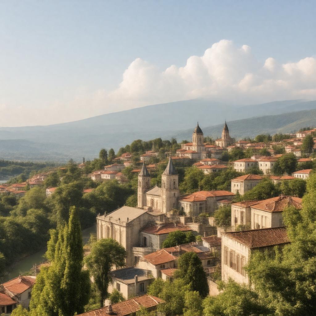 AI-created image of Kutaisi, Georgia