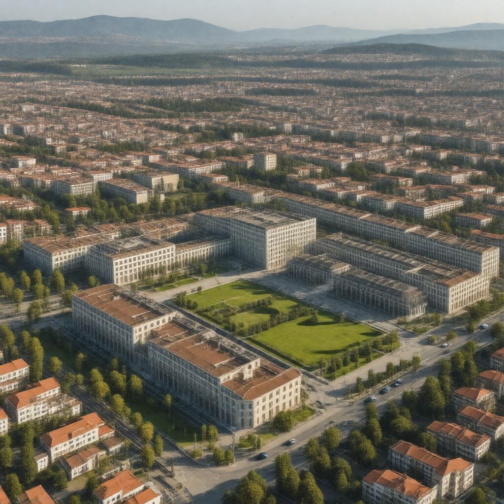 AI-created image of Kutaisi International University