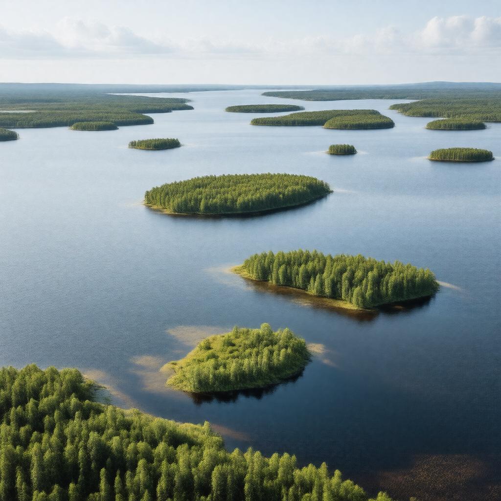 Click to view larger image AI-created image of Kvarken Archipelago