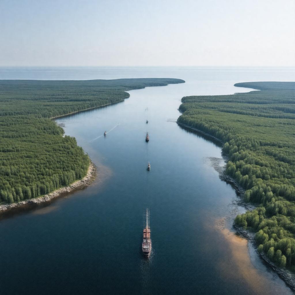 AI-created image of Kvarken