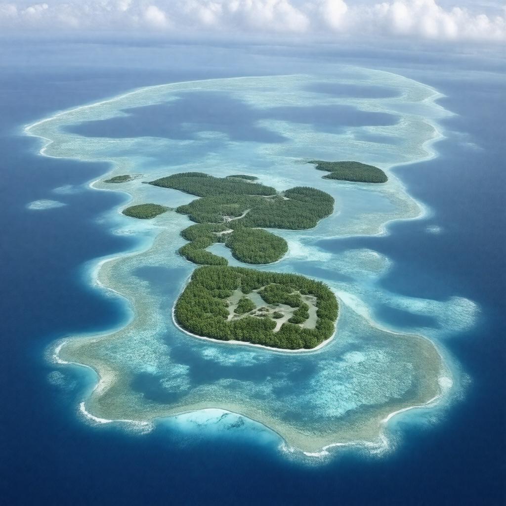 AI-created image of Kwajalein