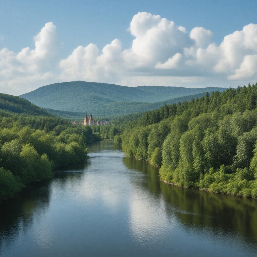 AI-created image of Kyiv Oblast