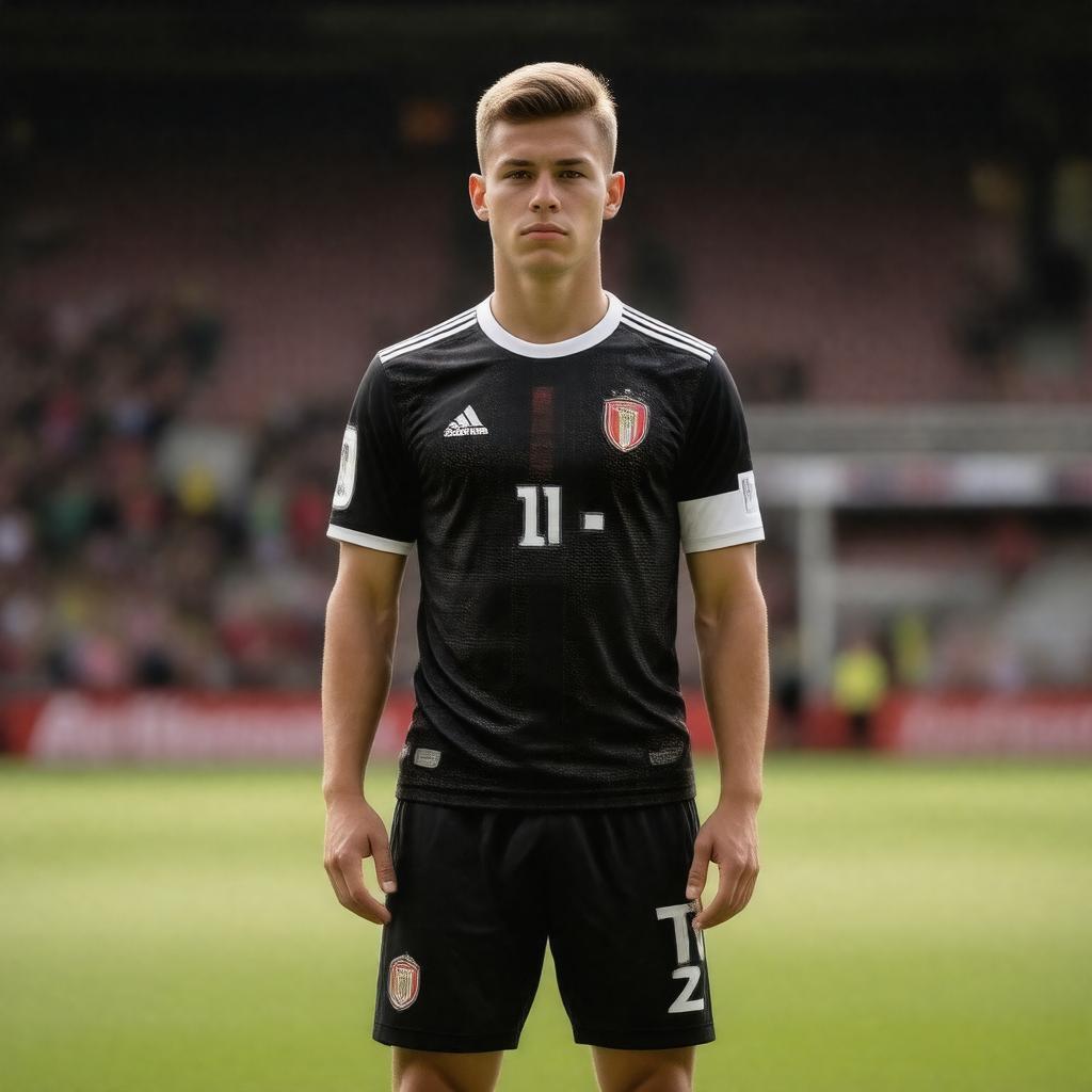 AI-created image of Kylian Hazard