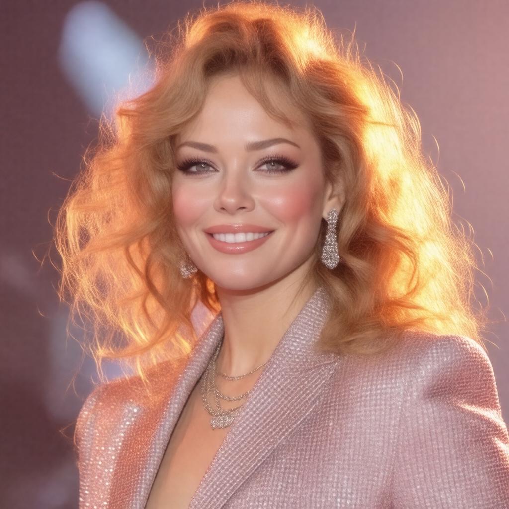 AI-created image of Kylie Minogue
