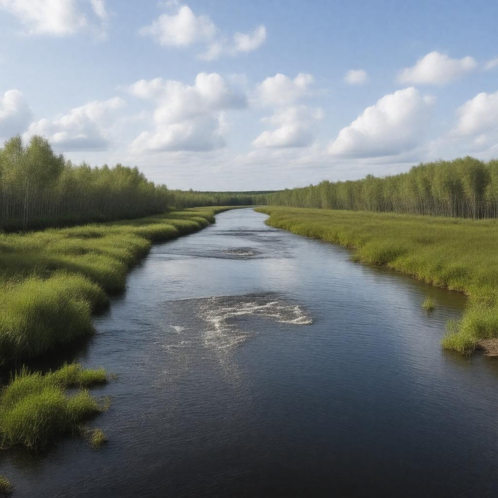 AI-created image of Kymi River