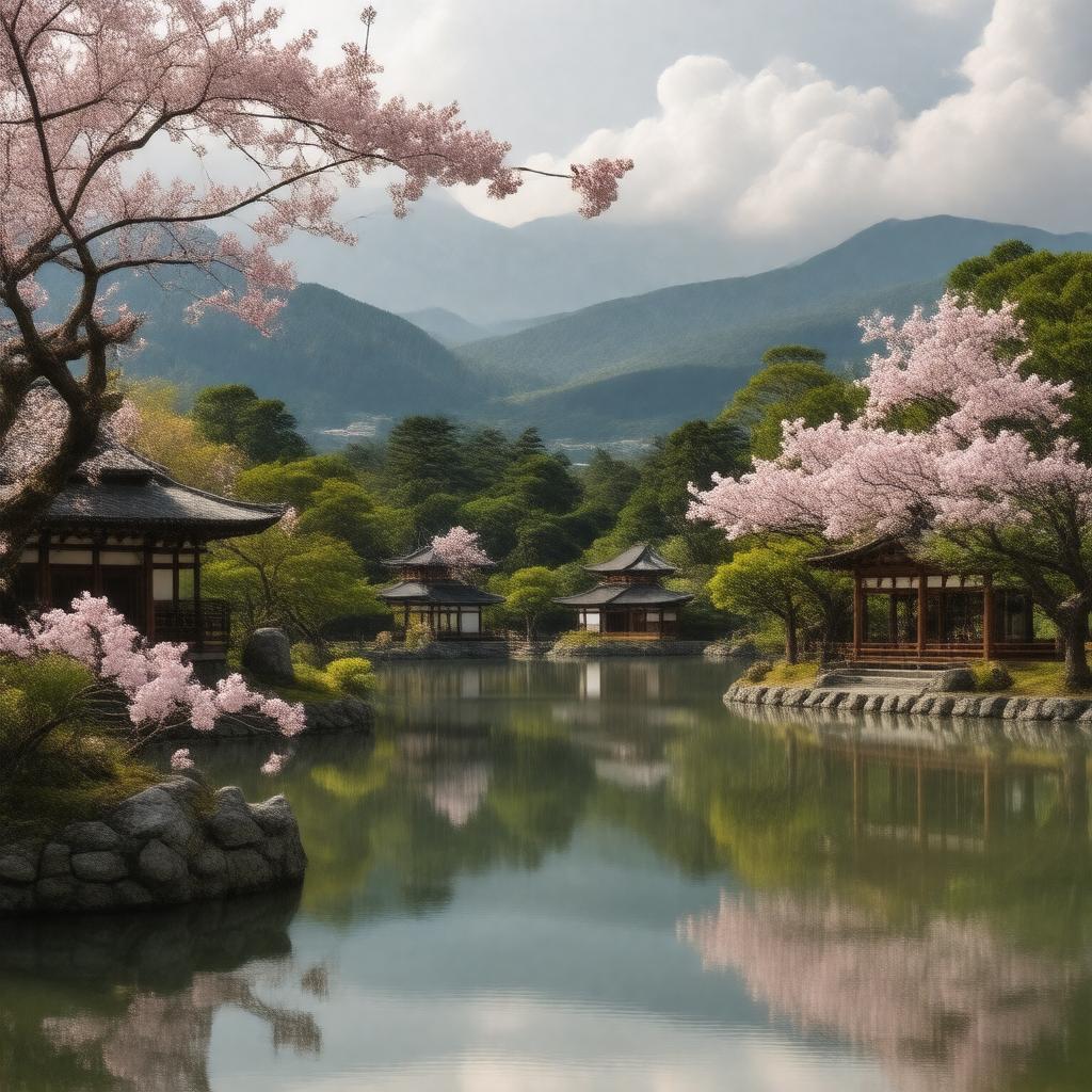 AI-created image of Kyoto