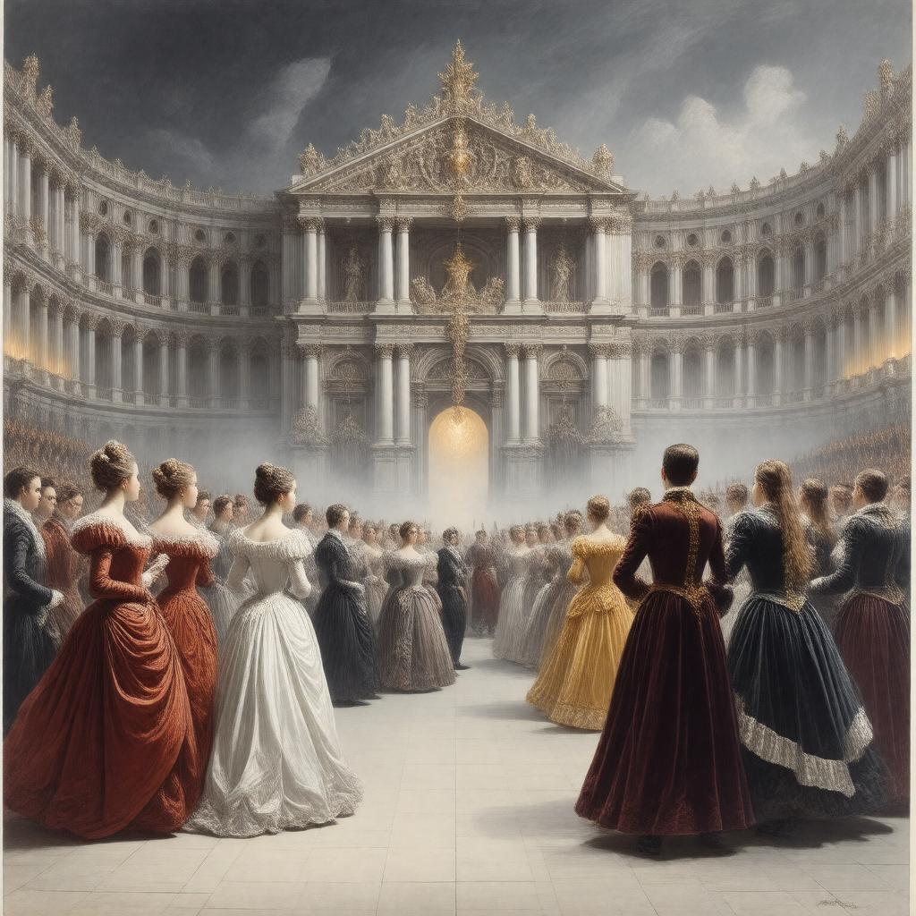 AI-created image of L'Étoile du Nord