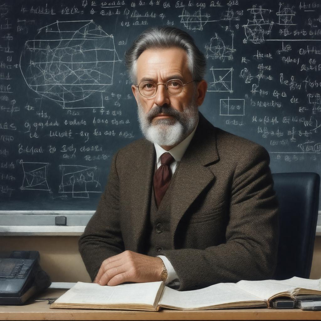 AI-created image of László B. Szabados