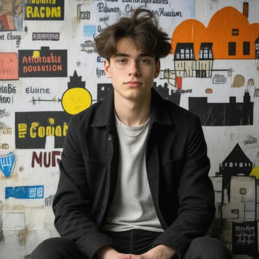 AI-created image of László Molnárfi