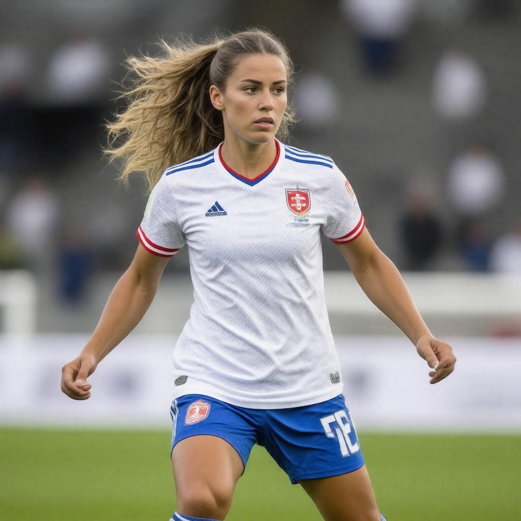 AI-created image of Léa Wenger