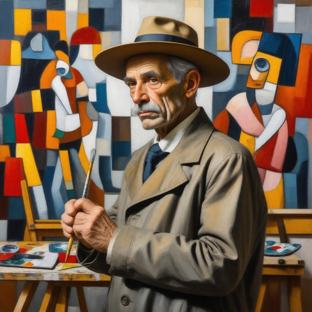 AI-created image of Léger