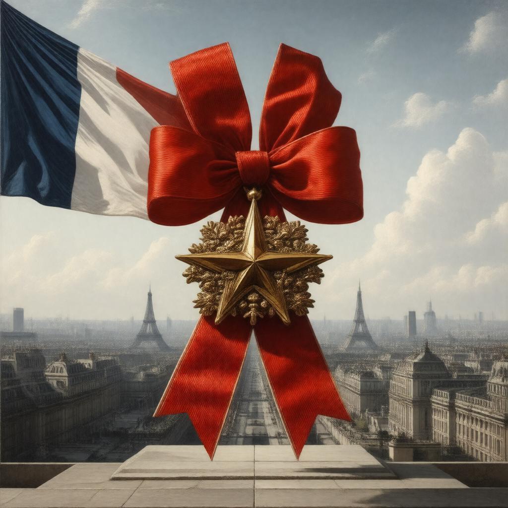 AI-created image of Légion d'honneur