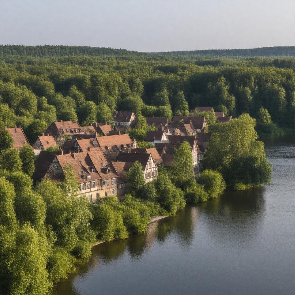 AI-created image of Lübben