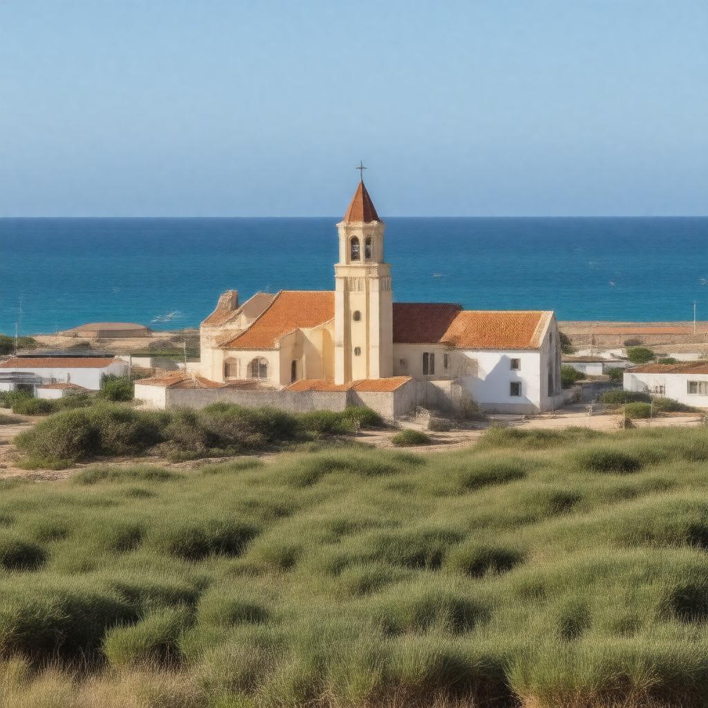 AI-created image of Lüderitz