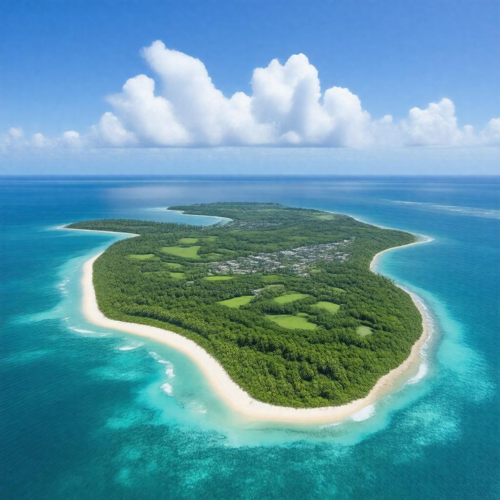 AI-created image of Lānaʻi