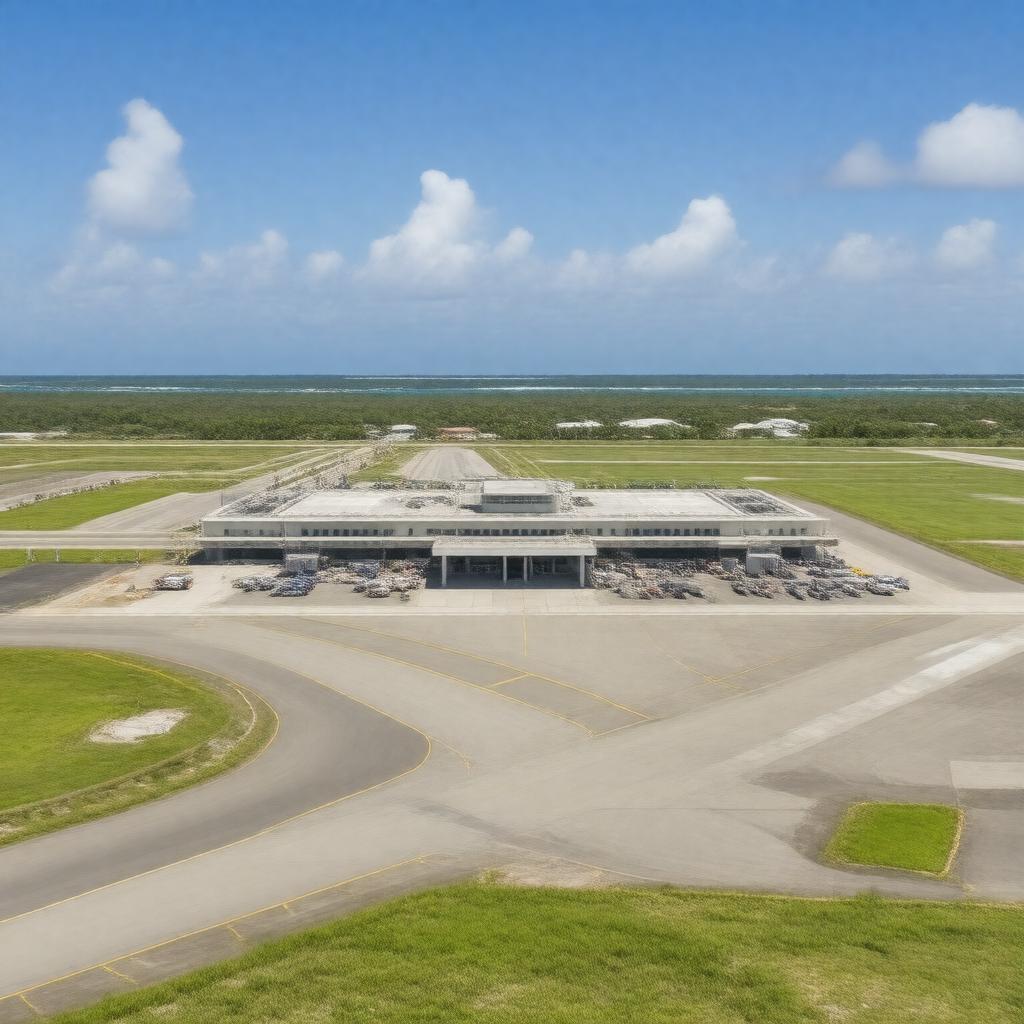 AI-created image of L.F. Wade International Airport